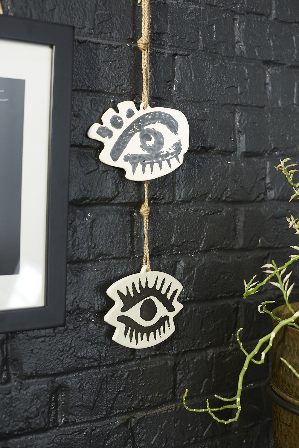 Eye Wall Hanging Set of 4 By Accent Decor | Wall Decor | Modishstore - 5