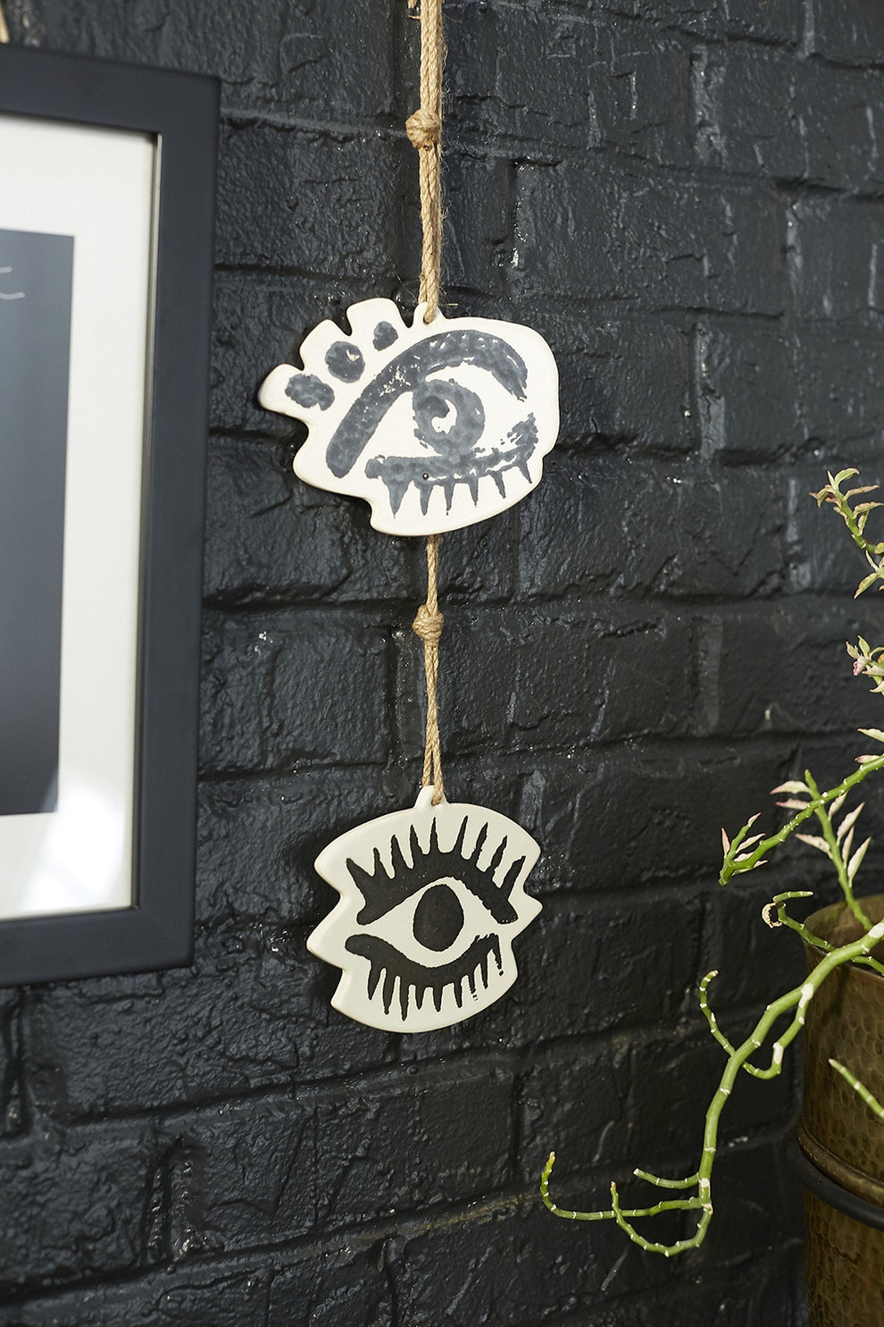 Eye Wall Hanging Set of 4 By Accent Decor | Wall Decor | Modishstore - 5