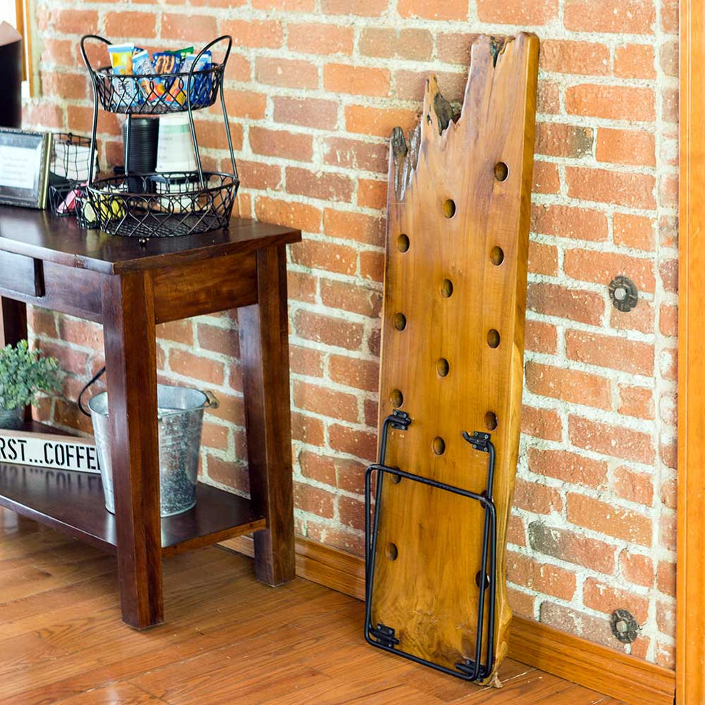 Reclaimed Teak Wine Rack By Garden Age Supply | Sculptures | Modishstore - 3