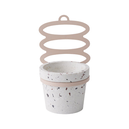 Lazaro Hanging Pot Set of 4 By Accent Decor | Planters, Troughs & Cachepots | Modishstore - 2