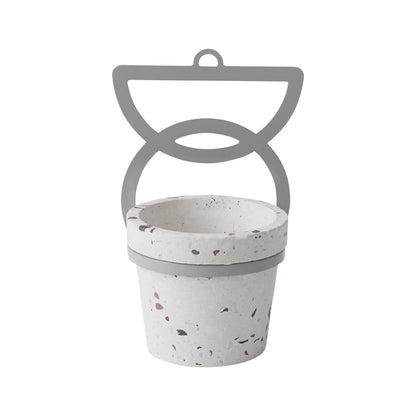 Lazaro Hanging Pot Set of 4 By Accent Decor | Planters, Troughs & Cachepots | Modishstore - 7