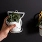 Lazaro Hanging Pot Set of 4 By Accent Decor | Planters, Troughs & Cachepots | Modishstore - 10