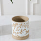 Foxtail Pot with Saucer Set of 4 By Accent Decor | Planters, Troughs & Cachepots | Modishstore - 6