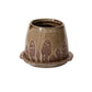 Wild Mushroom Pot with Saucer Set of 2 By Accent Decor | Planters, Troughs & Cachepots | Modishstore - 1
