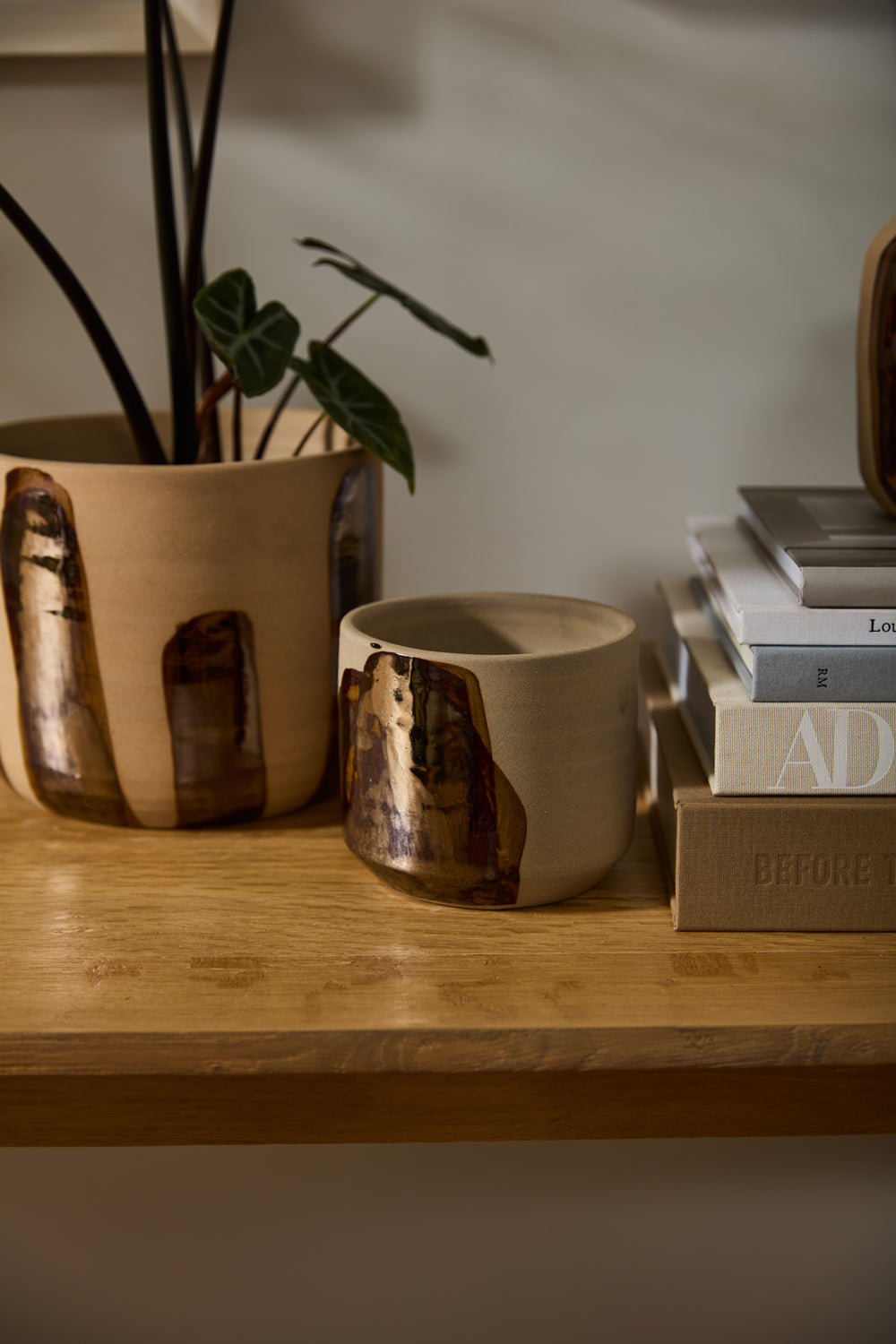 Bronze Brushstroke Collection Set of 8 By Accent Decor | Stands | Modishstore - 6