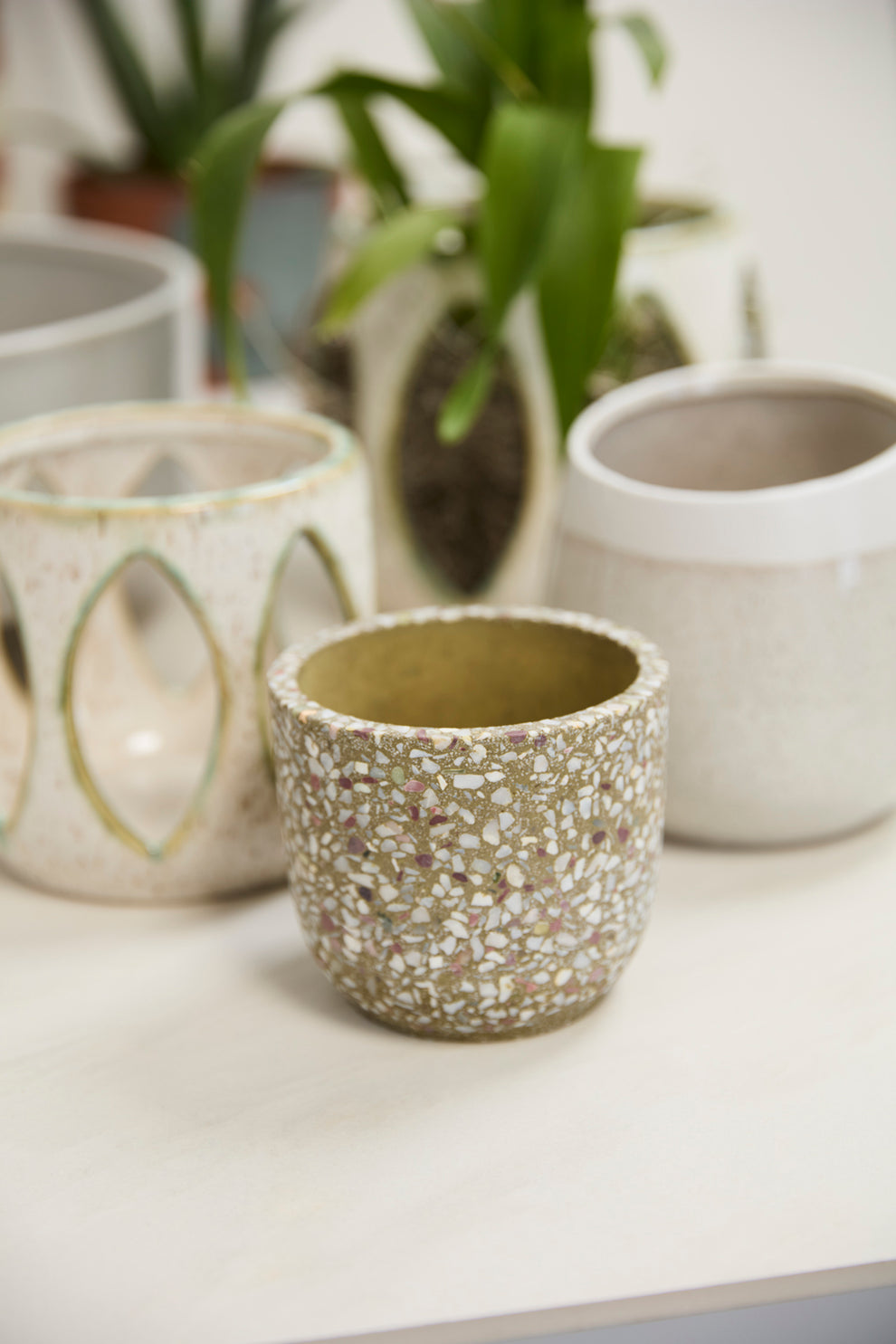 Verde Pot Set of 4 By Accent Decor | Planters, Troughs & Cachepots | Modishstore - 11