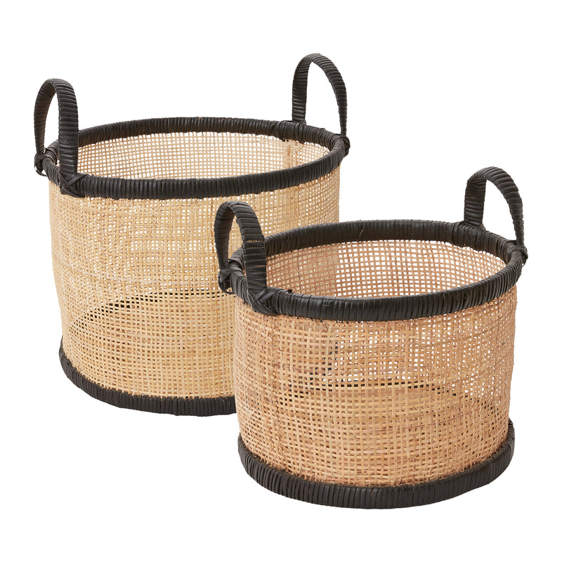 Maple Basket - Set of 2 By Accent Decor | Bins, Baskets & Buckets | Modishstore - 6