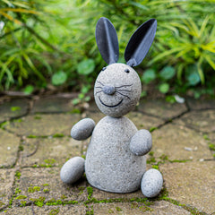 Stone Rabbit Set of 4 By Garden Age Supply