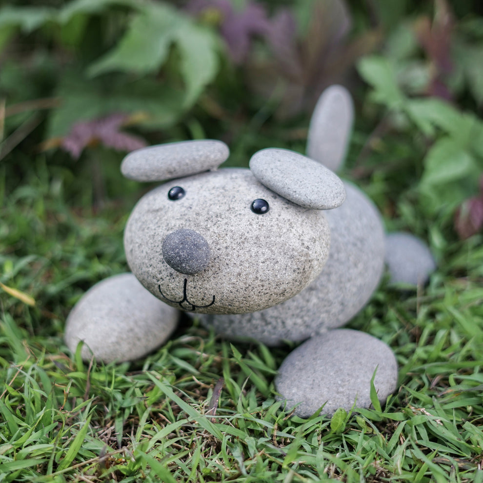 Happy Puppy Set of 2 By Garden Age Supply | Sculptures | Modishstore - 3