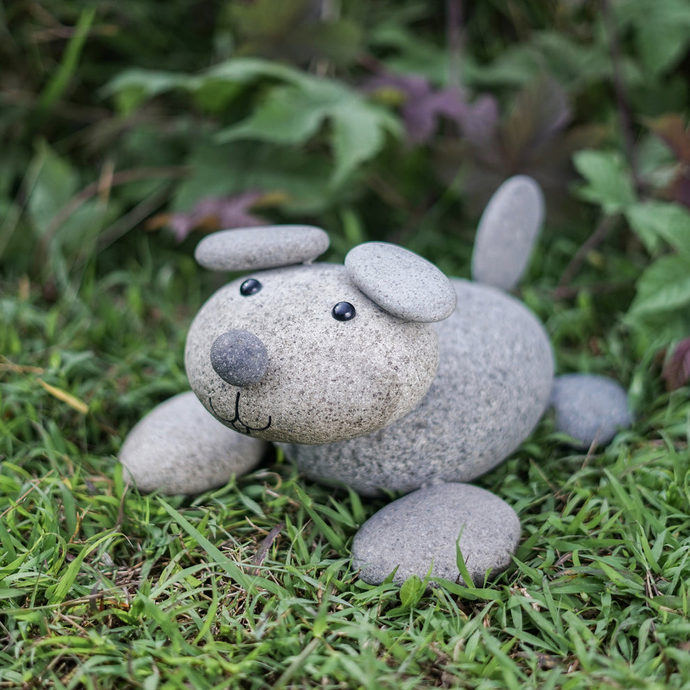 Happy Puppy Set of 2 By Garden Age Supply | Sculptures | Modishstore - 2