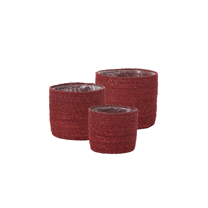 Inkberry Basket - Set of 6 By Accent Decor | Planters, Troughs & Cachepots | Modishstore - 9