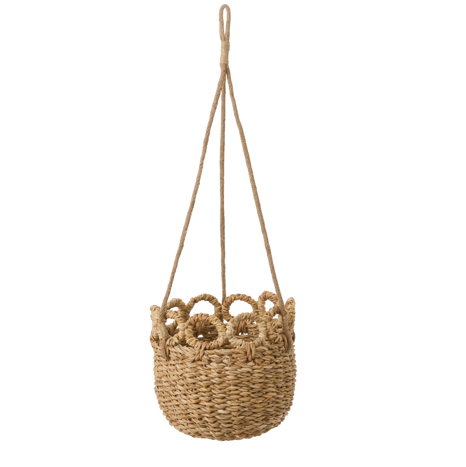 Verse Hanging Basket Set of 4 By Accent Decor | Planters, Troughs & Cachepots | Modishstore - 10
