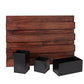 Barisan Wall Planter By Accent Decor | Planters, Troughs & Cachepots | Modishstore - 6