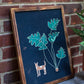 Happy Dog Embroidered Wall Art By Accent Decor | Wall Art | Modishstore - 4