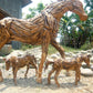 Teak Root Baby Horse By Garden Age Supply