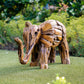 Teak Baby Elephant By Garden Age Supply
