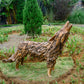 Teak Wolves By Garden Age Supply
