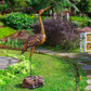 Teak Crane 72"H By Garden Age Supply