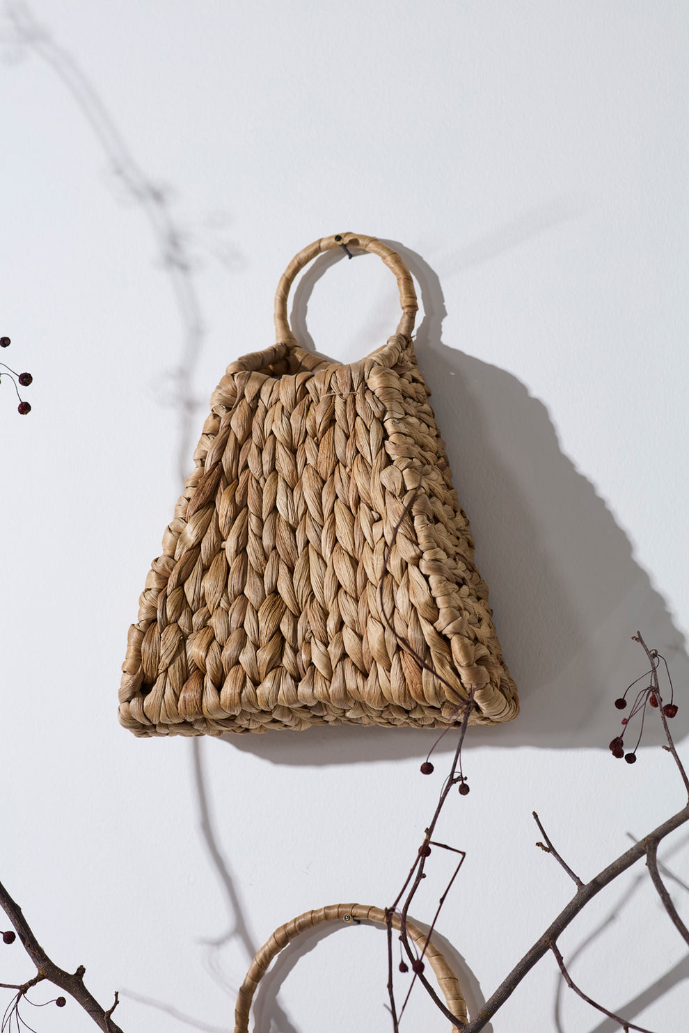 Woven Wall Basket Set of 4 By Accent Decor | Wall Decor | Modishstore - 6