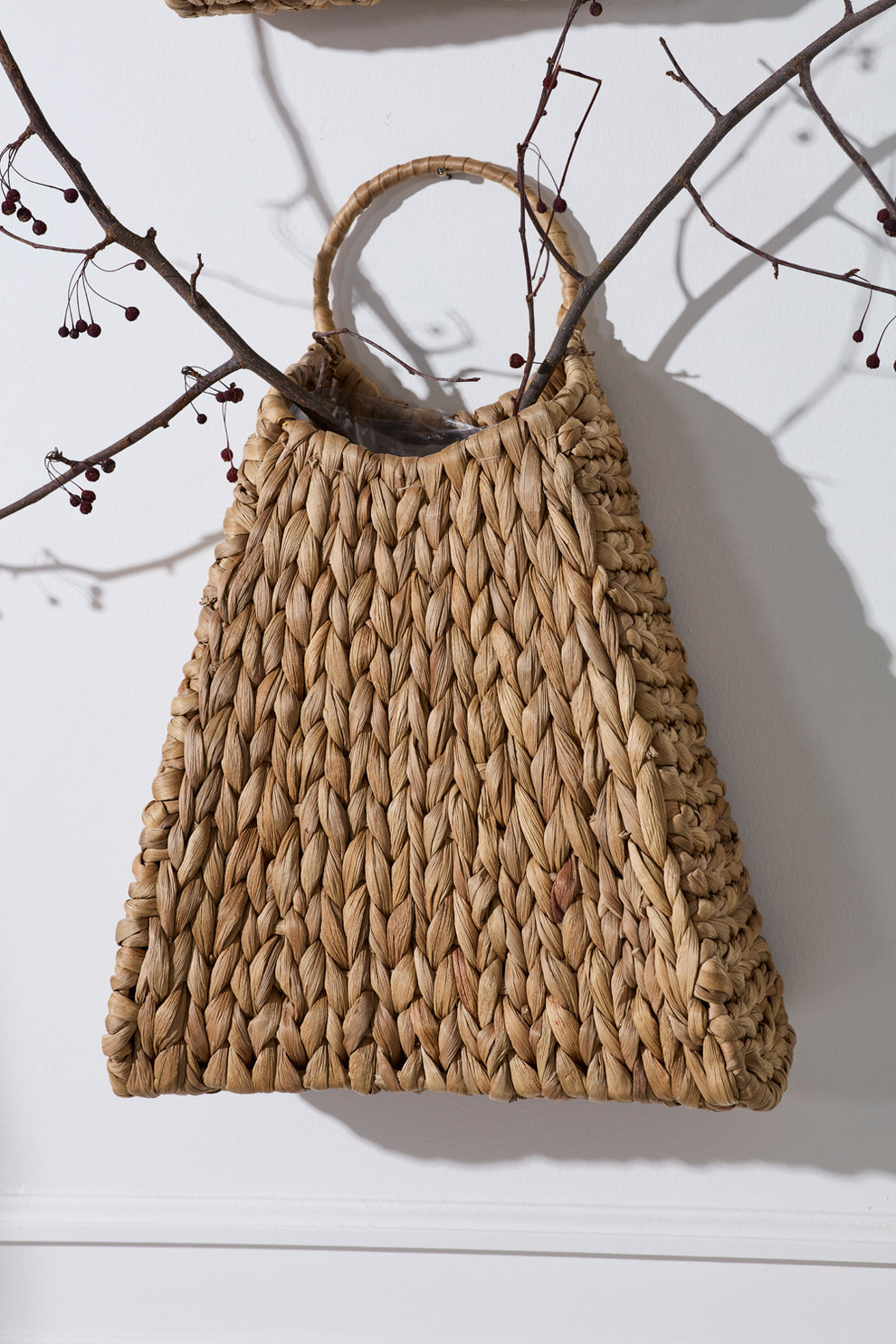 Woven Wall Basket Set of 4 By Accent Decor | Wall Decor | Modishstore - 9