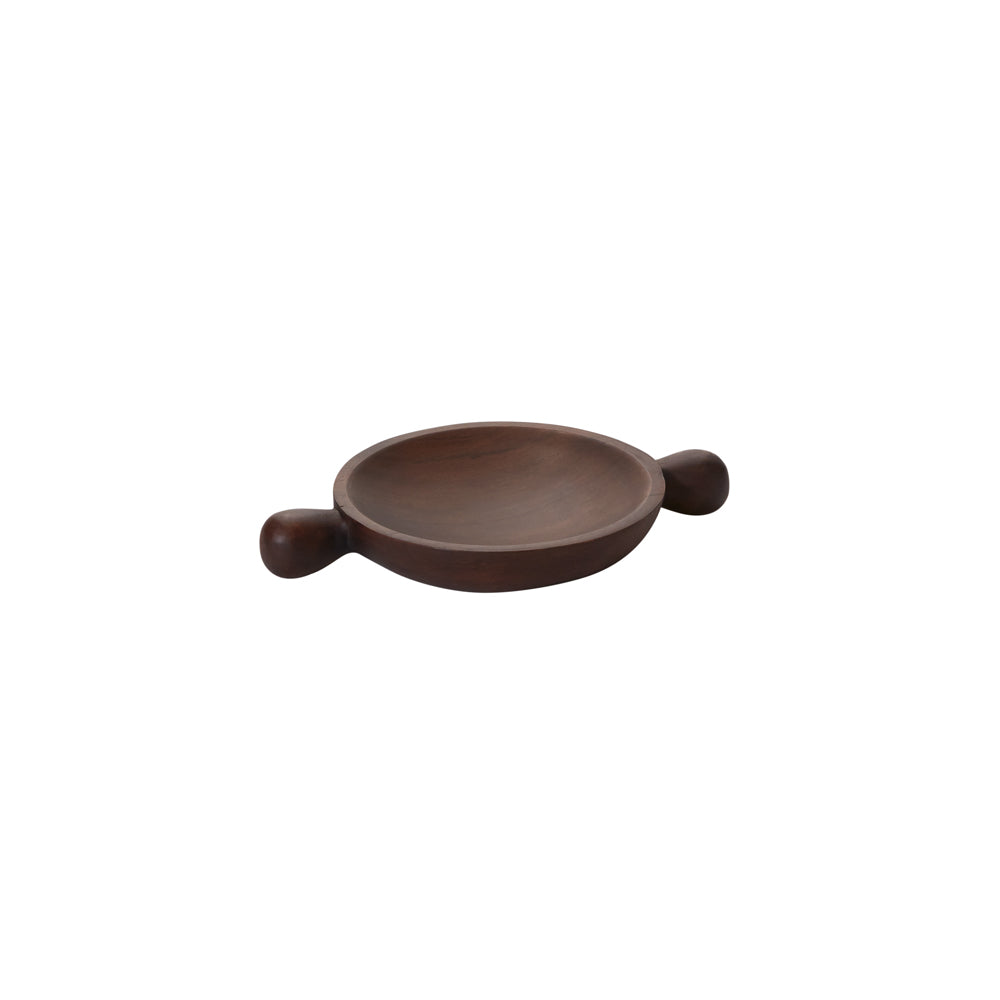 Brownwood Tray Set of 2 By Accent Decor | Planters, Troughs & Cachepots | Modishstore - 2