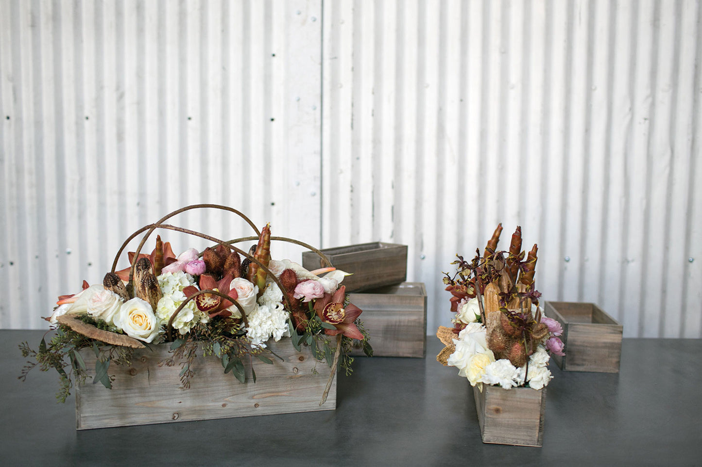 Woodland Planter Set of 4 By Accent Decor | Planters, Troughs & Cachepots | Modishstore - 59