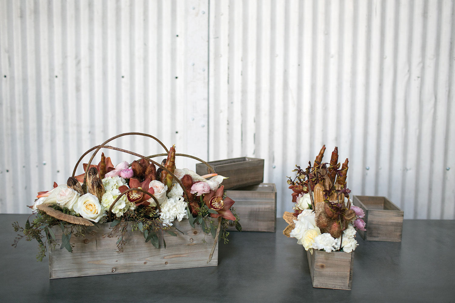 Woodland Planter Set of 4 By Accent Decor | Planters, Troughs & Cachepots | Modishstore - 59