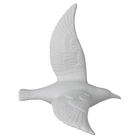 Flying Gulls, Bone China, Matte White - Matte White By HomArt | Ornaments | Modishstore