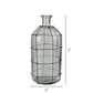 Conde Glass Bottle, Wire Grid - Small Set Of 4 By HomArt | Bottles & Jugs | Modishstore - 3