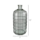 Conde Glass Bottle, Wire Grid - Large Set Of 4 By HomArt | Bottles & Jugs | Modishstore - 2