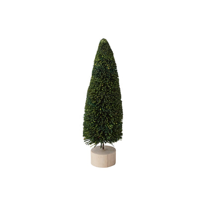 Christmas Bottle Brush Tree Set of 8 By Accent Decor | Decor | Modishstore - 3