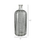 Conde Glass Bottle, Woven Wire - Small By HomArt | Bottles & Jugs | Modishstore - 3