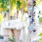Rocky Stone & Glass Garlands w/ Driftwood Set of 4 By Garden Age Supply