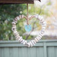 Heart Wreath with Glass Heart Set of 3 By Garden Age Supply