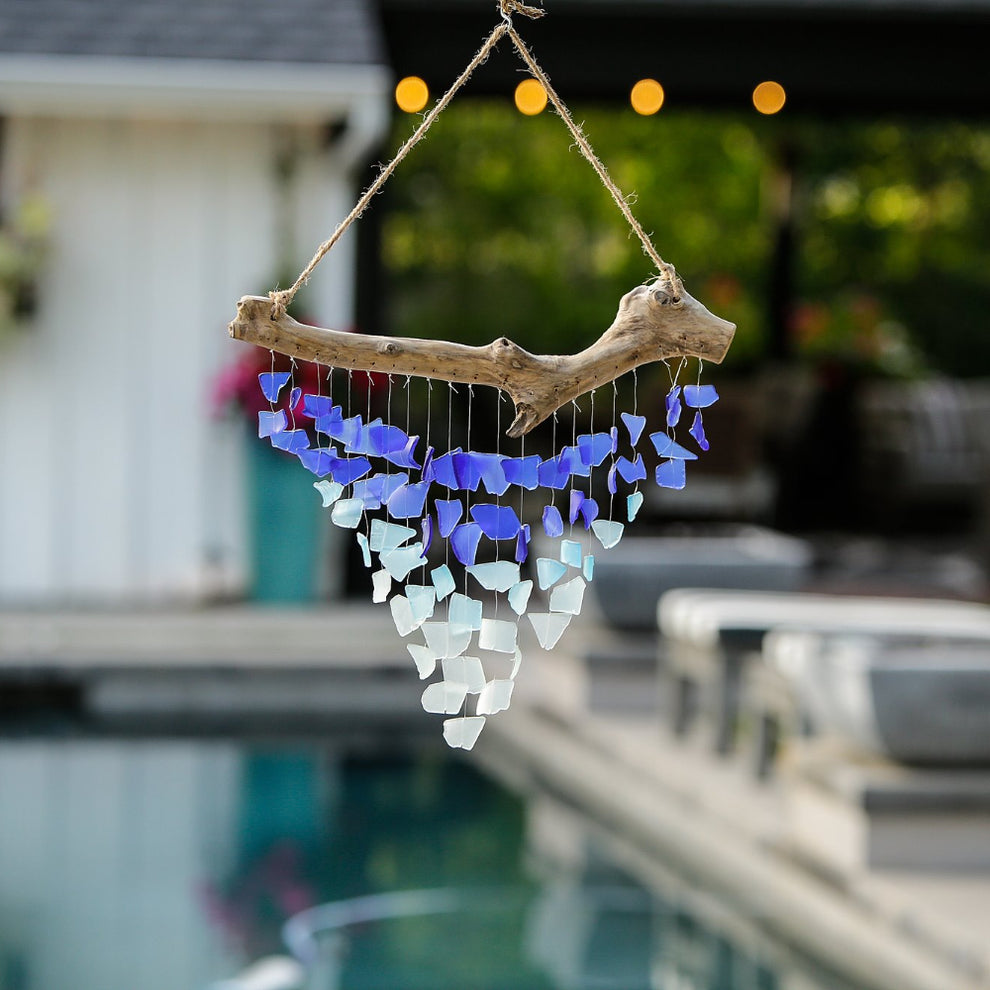 Raindrop Butterfly Mobile - Large - Multicolor Set of 4 By Garden Age Supply | Garland & Wreath | Modishstore - 3
