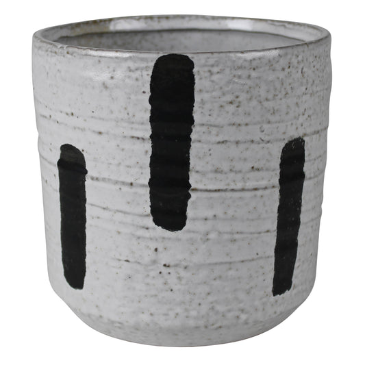 Kai Ceramic Cachepot - Large Set Of 4 By HomArt | Planters, Troughs & Cachepots | Modishstore