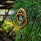 Recycled Teak Sun Catcher - Spinning Spiral Set of 2 By Garden Age Supply