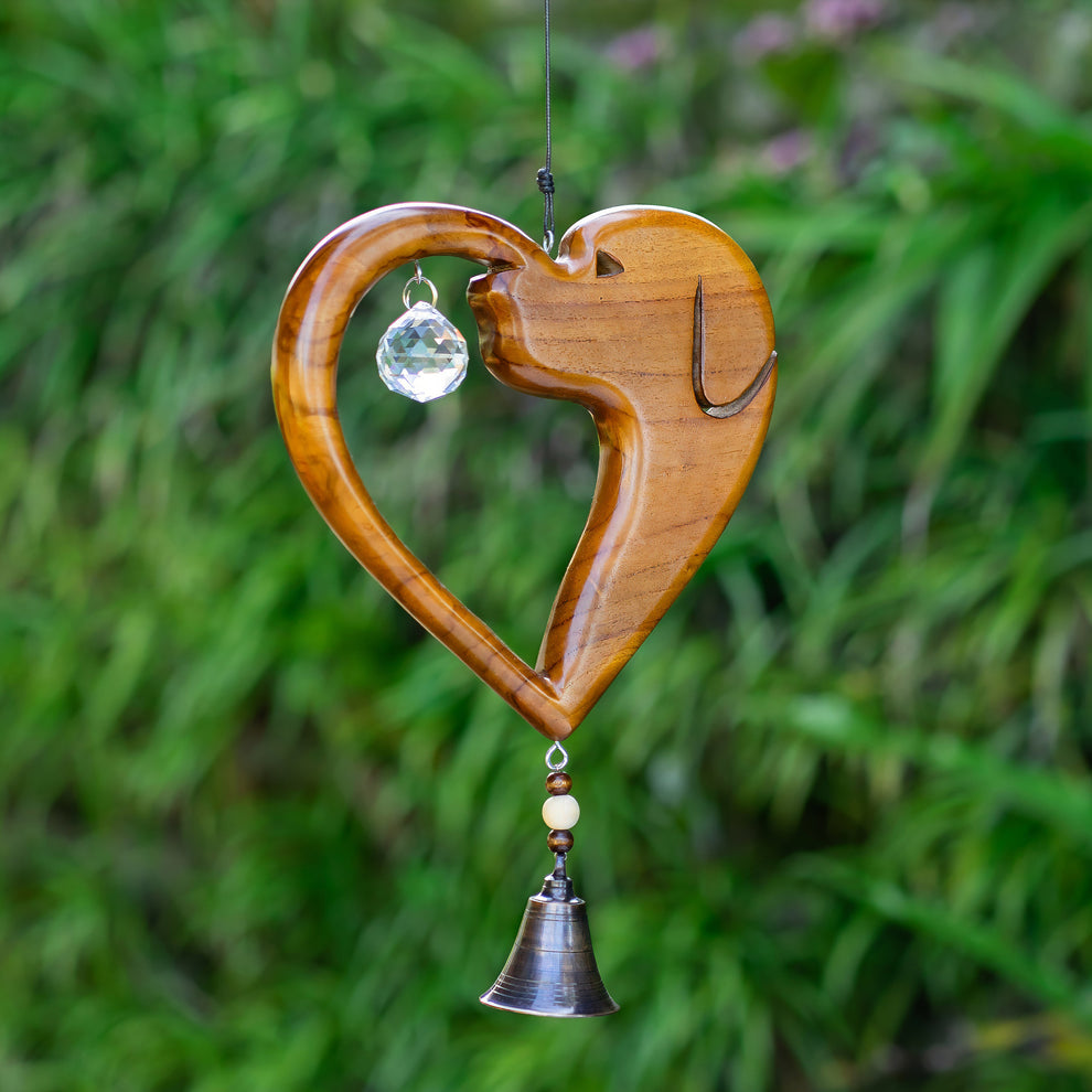 Recycled Teak Sun Catcher - Dog Set of 2 By Garden Age Supply | Sculptures | Modishstore - 3