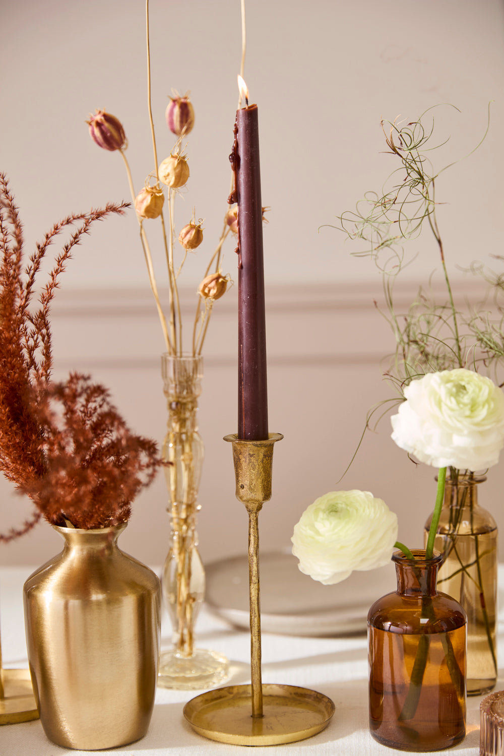 Auden Candleholder Set of 4 By Accent Decor | Candle Holders | Modishstore - 14