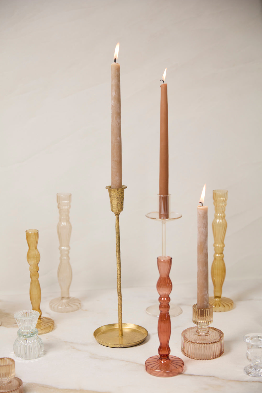 Auden Candleholder Set of 4 By Accent Decor | Candle Holders | Modishstore - 9