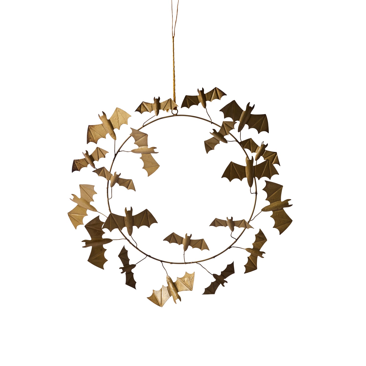 Winged Bat Wreath Set of 2 By Accent Decor | Wreath | Modishstore - 2