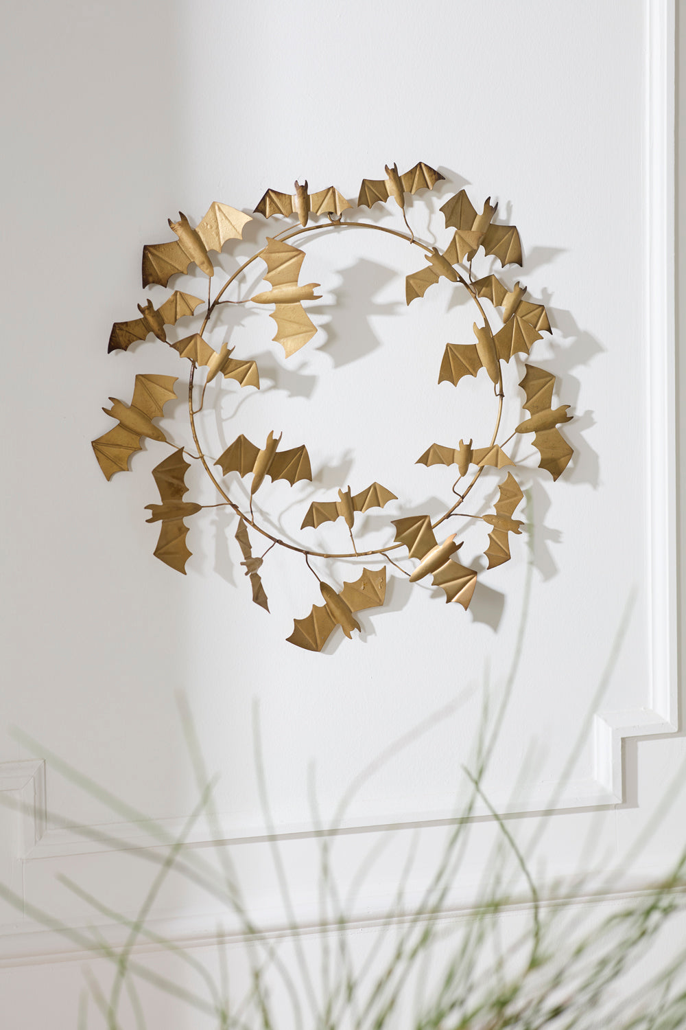Winged Bat Wreath Set of 2 By Accent Decor | Wreath | Modishstore - 4