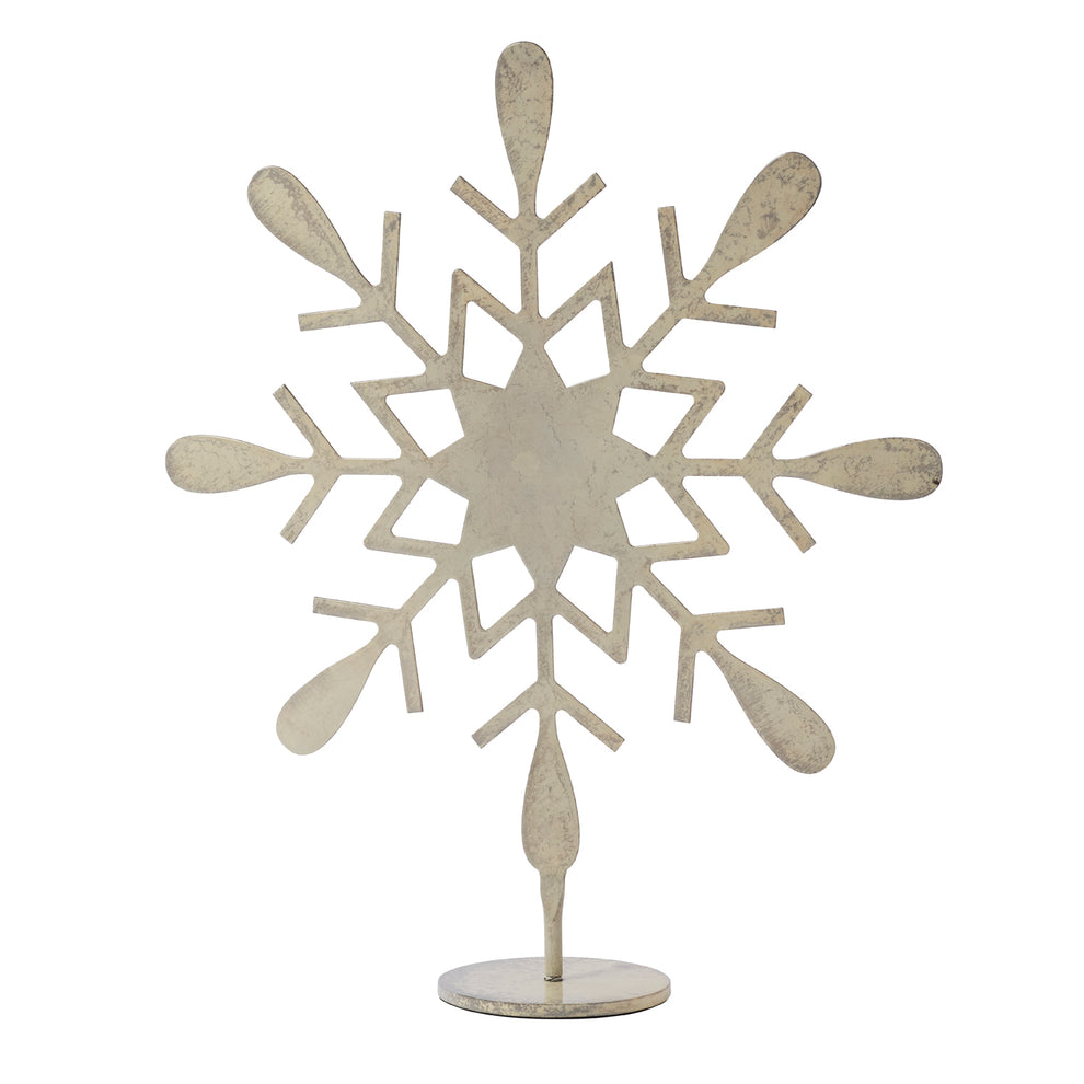 Moonlit Snowflake Stand Set of 2 By Accent Decor | Planters, Troughs & Cachepots | Modishstore - 7