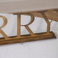 Be Merry Mantle Sign By Accent Decor | Planters, Troughs & Cachepots | Modishstore - 4