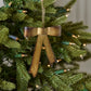 Brassy Bow Ornament Set of 8 By Accent Decor | Ornaments | Modishstore - 5