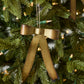 Brassy Bow Ornament Set of 8 By Accent Decor | Ornaments | Modishstore - 7