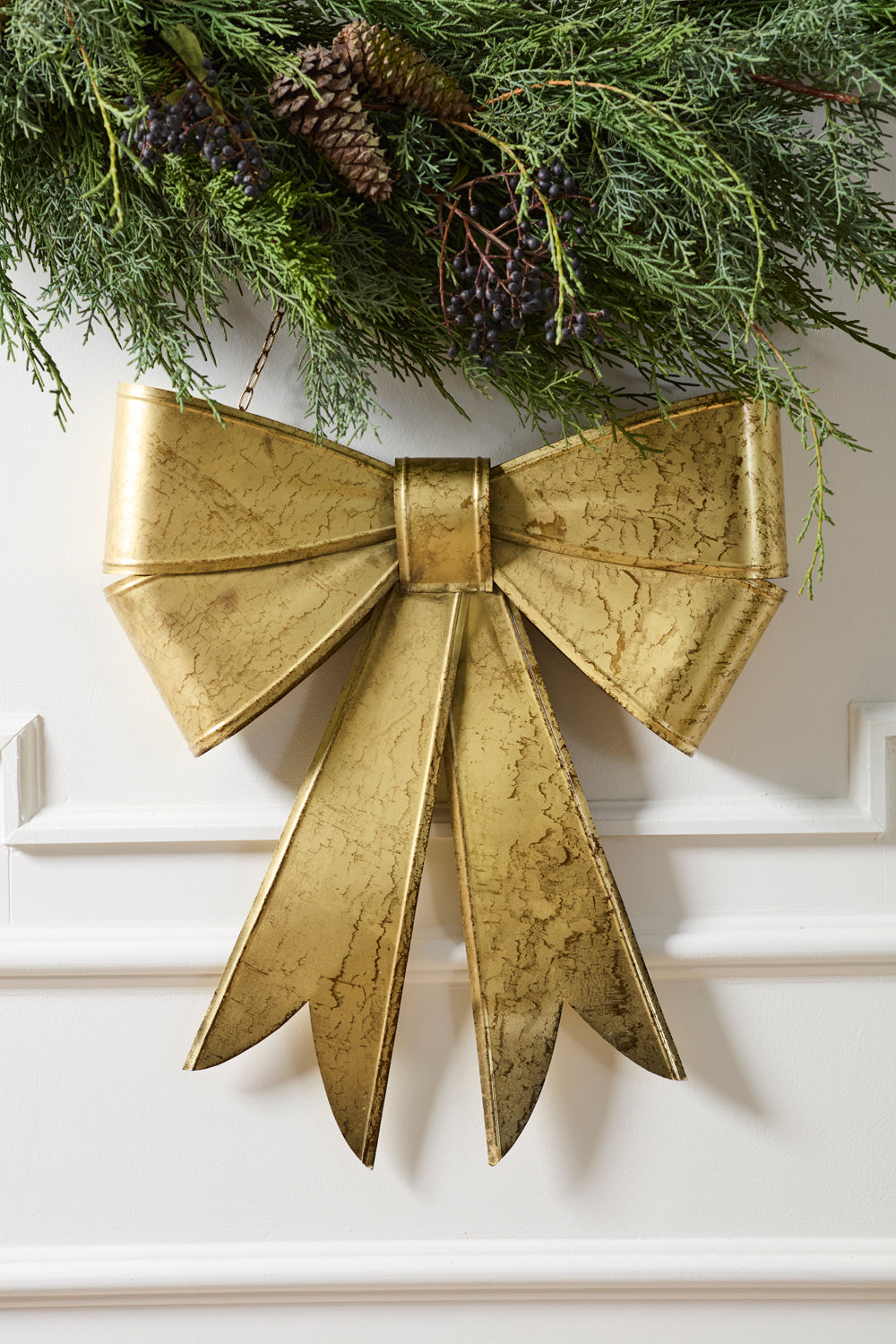 Brilliant Bow Wreath Set of 2 By Accent Decor | Wreath | Modishstore - 6