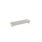 White Edison Tray Set of 2 By Accent Decor | Planters, Troughs & Cachepots | Modishstore - 2