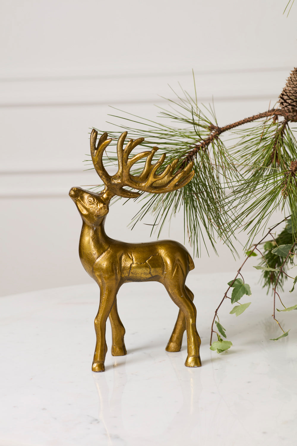 Winter Sleigh Deer By Accent Decor | Planters, Troughs & Cachepots | Modishstore - 6