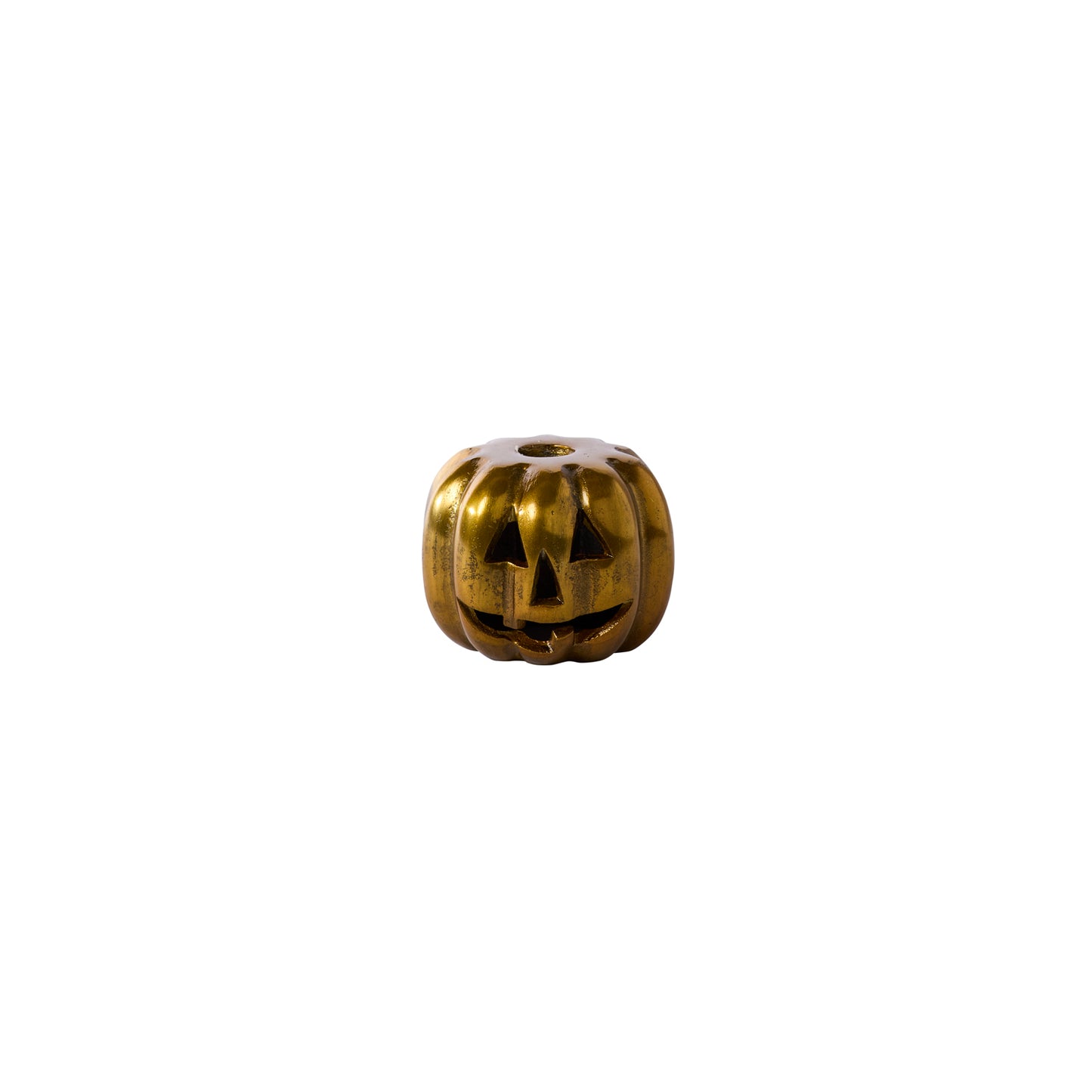 Carved Pumpkin Candleholder Set of 2 By Accent Decor | Candle Holders | Modishstore - 2
